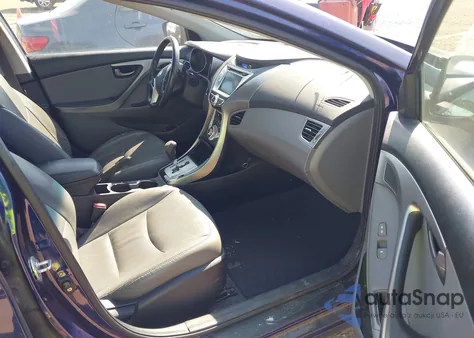 2012 Hyundai Elantra Limited from USA, damaged, VIN 5NPDH4AE8CH094146